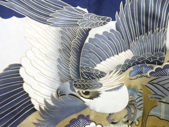 Japanese Kimono / Zugawari Silk